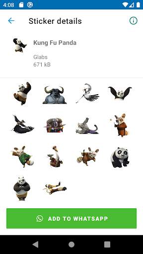 Hollywood Movie Stickers screenshot 6