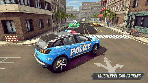Police Car Parking Mania 3D Simulation screenshot 3