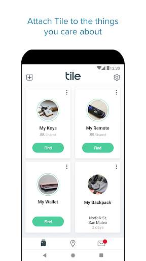 Tile स्क्रीनशॉट 1