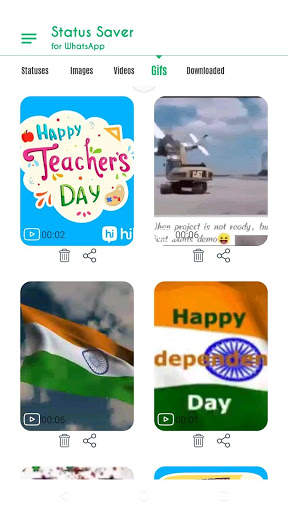 Status downloader app for whatsapp screenshot 1