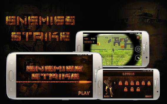 Enemies Strike - Sniper Game screenshot 1