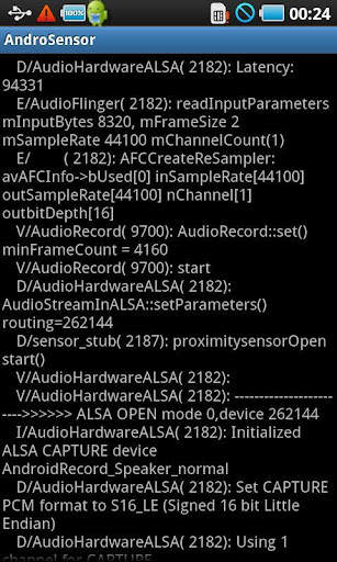 AndroSensor screenshot 7
