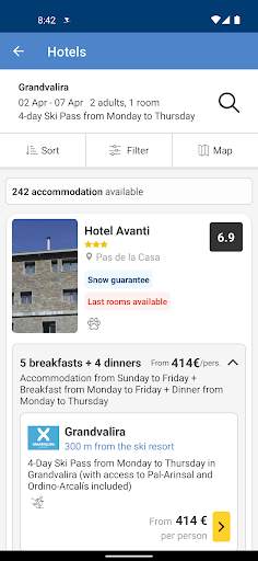 Esquiades.com - Ski Holidays screenshot 2