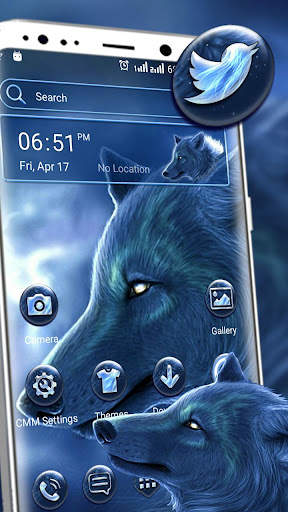 Mystical Wolf Launcher Theme screenshot 1