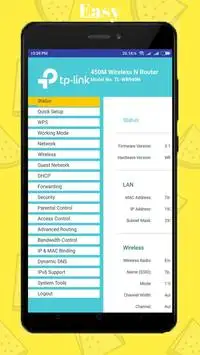 TPLINK Router Setup Page скриншот 3