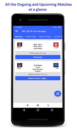 IPL 2019 Live Scores screenshot 1