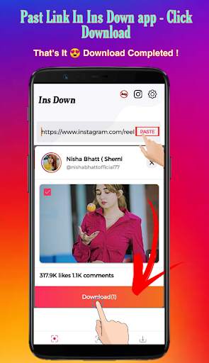Video & Photo Downloader For Instagram - Ins Down screenshot 2