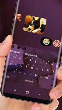 Purple Keyboard for Huawei screenshot 3