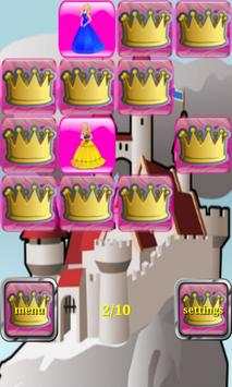Princesses Memory Game screenshot 4