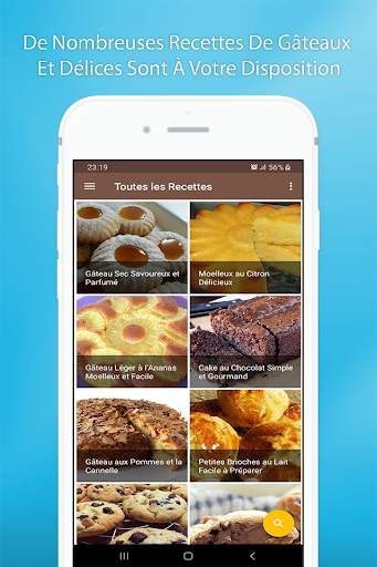 Recette Gateaux Facile Gratuit - En Français screenshot 1