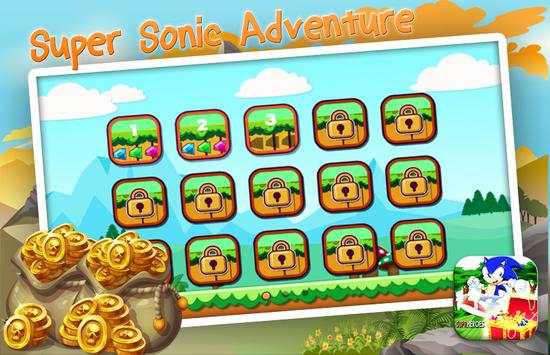 Amazing Sonic Run Adventure Dash screenshot 1