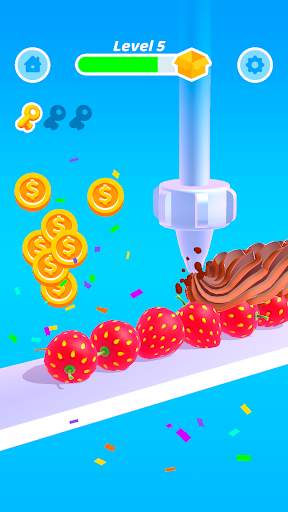 Perfect Cream: Cake Games screenshot 2