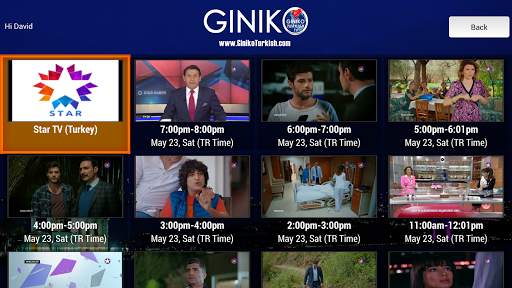 Giniko Turkish TV - Live & DVR screenshot 5