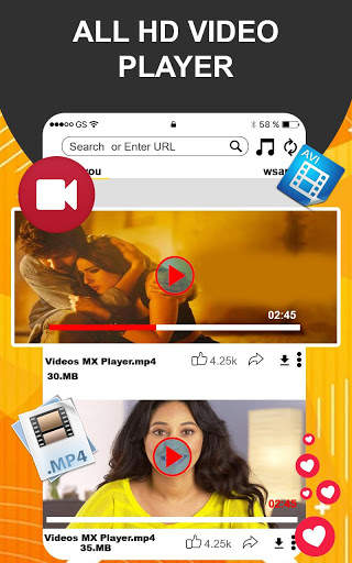 Videodr HD Video Player - All Format Music Player screenshot 6