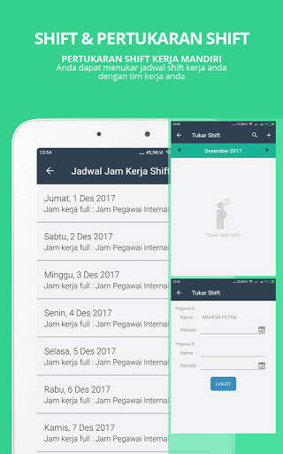 SmartPresence Emp-Aplikasi Ringkasan Data Karyawan screenshot 8