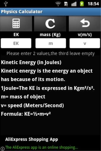 Physics Calculator screenshot 10