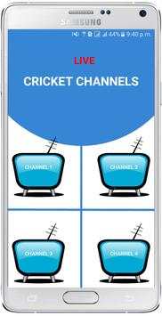 LIVE Cricket Channels screenshot 2