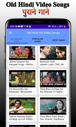 Old Hindi Video Songs HD screenshot 5