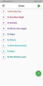 Maroon 5 Songs (Offline) screenshot 2