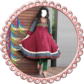 Women Frocks Photo Suit icon