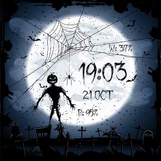 Watch Face - Halloween Spooky screenshot 30