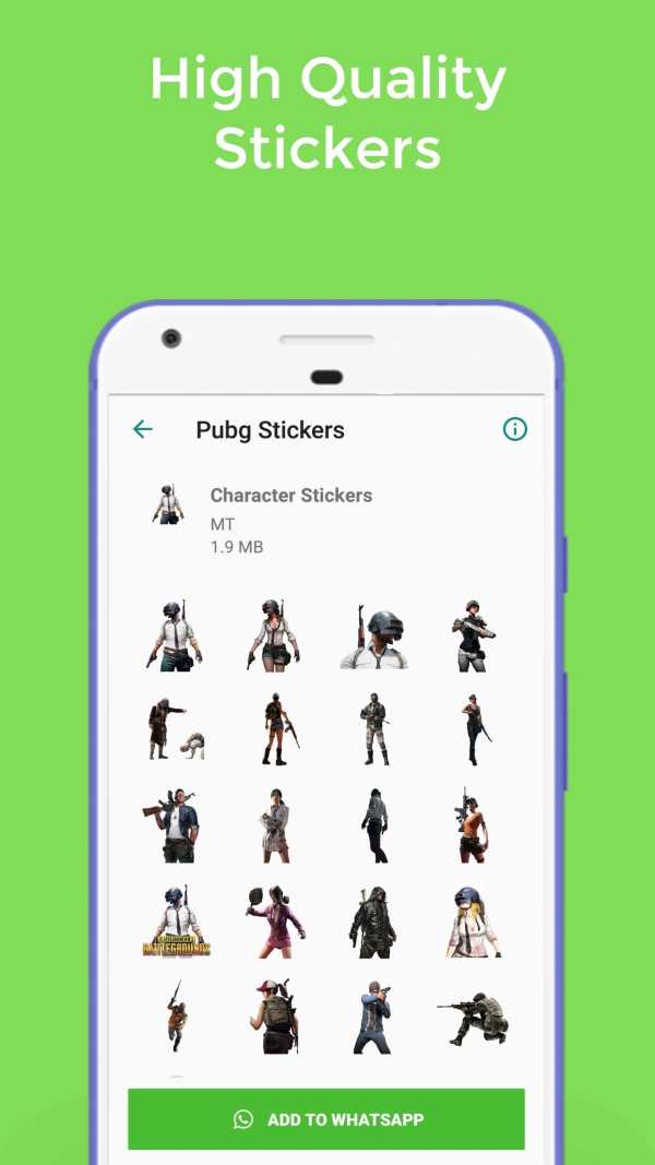 Game stickers for PUBG screenshot 2