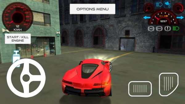 Red Sport Car Driving screenshot 3