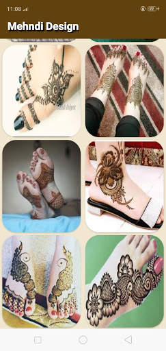 Latest Mehndi Design 2021 (offline) screenshot 5