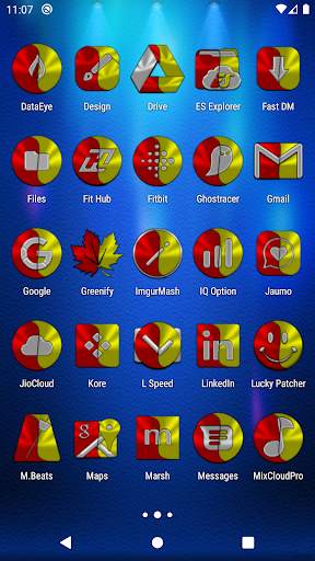 Red and Yellow Icon Pack screenshot 3