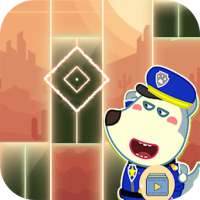 Wolfoo Piano Tiles Game logo