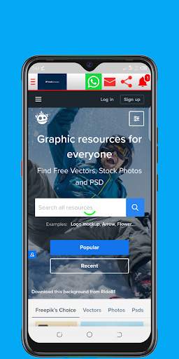 Freepik App screenshot 1