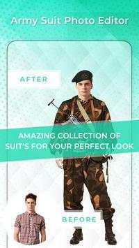 Army Uniform - Army Suit Photo Editor screenshot 1