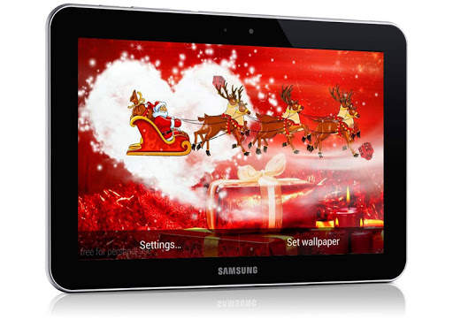 Santa Claus Live Wallpaper screenshot 3