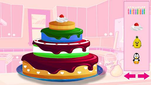 Make Happy Birthday Cake - Girls Games screenshot 7