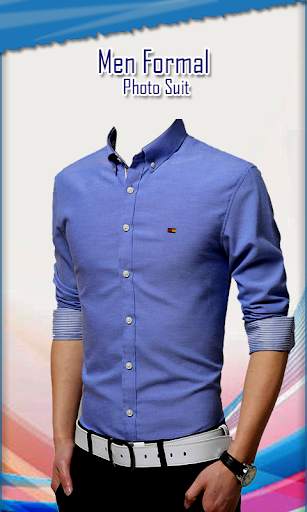 Men Formal Shirt Photo Suit screenshot 2