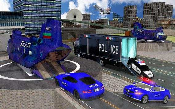 Police Airplane Transport: Ship Driving screenshot 6