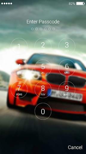 Cars Lock Screen 2 تصوير الشاشة