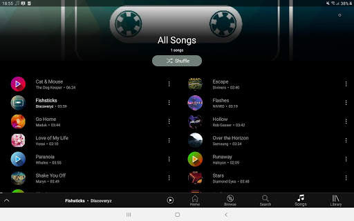 Musigraph Music Player-No Ads-Music Video Support 10 تصوير الشاشة