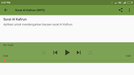 Surat Al Kafirun screenshot 3