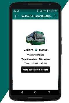 Vellore Bus Info screenshot 6