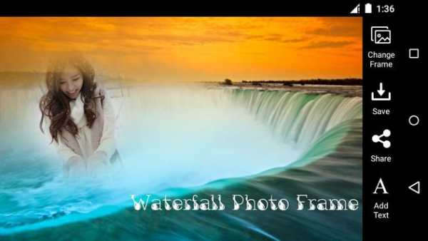 Waterfall Photo Frame HD screenshot 3