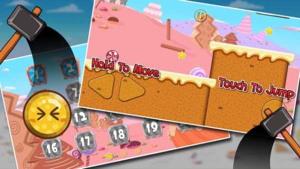 Red Candy Ball Adventure screenshot 1