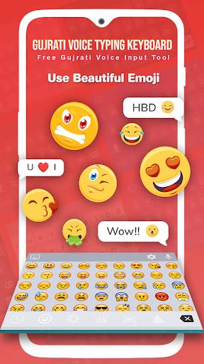 Gujarati Keyboard - Easy Gujarati Typing Keyboard screenshot 5