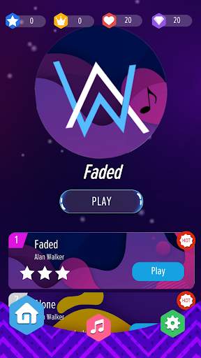 Alan Walker  DJ : Piano Tiles 8 screenshot 3