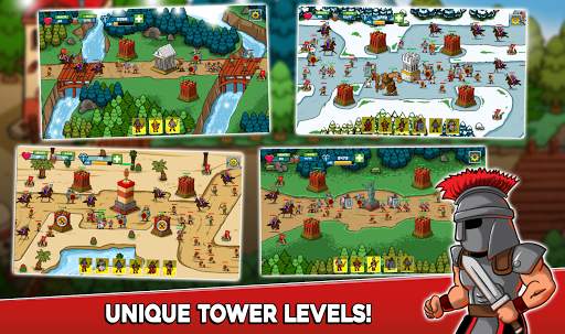 Empire Rush: Rome Wars (Tower Defense) screenshot 3