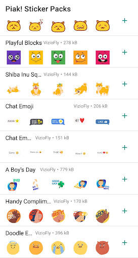 Piak! Stickers - WhatsApp & Telegram screenshot 7