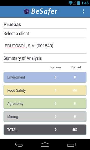 BeSafer screenshot 2