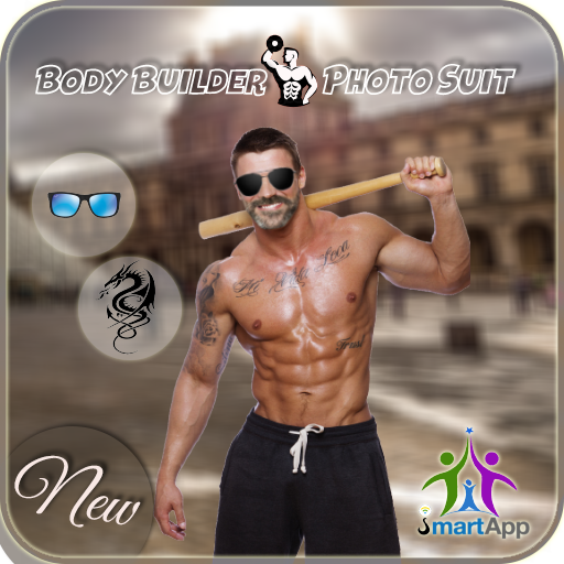 Body Builder Photo Suit icon
