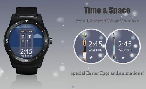 Time and Space Watch Face screenshot 1