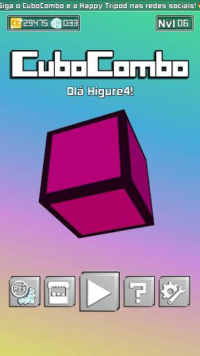 CuboCombo: Um jogo match 3 em 3D! screenshot 2